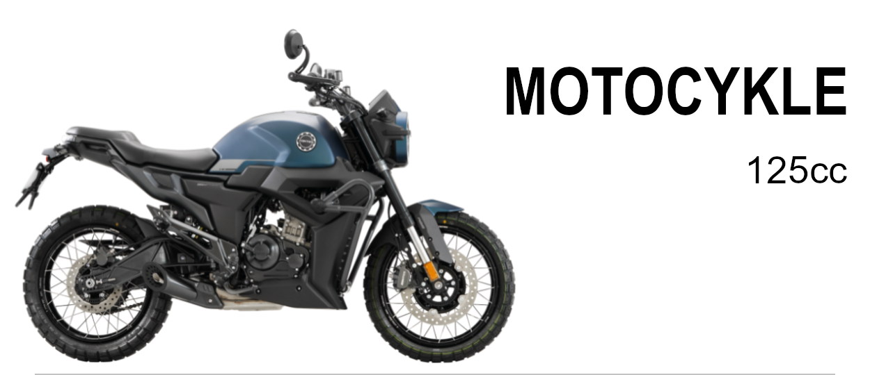Motocykle 125 cm3